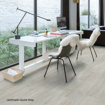 Piso laminado quick step